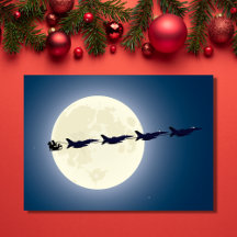 Santa, Sleigh och F-16 Jet Militär jul