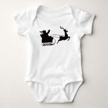 Santa Sleigh och Reindeer