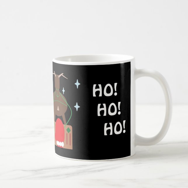 SANTA SLEIGH & REINDEER CHRISTMAS MUGG (Höger)