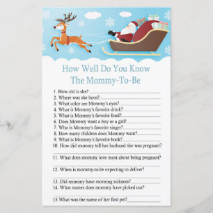 Santa Sleigh Reindeer, hur bra vet du om spelet?