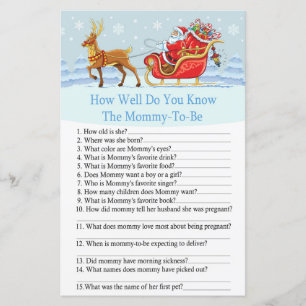 Santa Sleigh Reindeer, hur bra vet du om spelet?