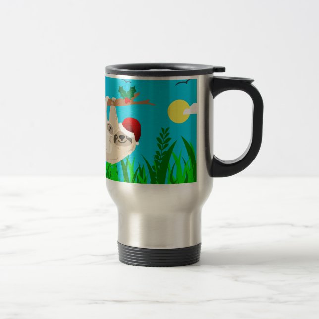 Santa sloth resemugg (Höger)