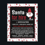 Santa & Snögubbe, Jultomten Entertainer Advert Flygblad<br><div class="desc">Tomten & Snögubbe,  Jultomten-underhållarens reklamflygare vid Affärskortet Store.</div>