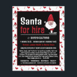 Santa & Snögubbe, Jultomten Entertainer Advert Flygblad<br><div class="desc">Tomten & Snögubbe,  Jultomten-underhållarens reklamflygare vid Affärskortet Store.</div>