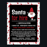 Santa & Snögubbe, Jultomten Entertainer Advert Poster<br><div class="desc">Santa & Snögubbe,  Jultomten Entertainer Advertising Poster av Affärskortet Store.</div>