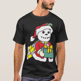 Santa snögubbe t shirt