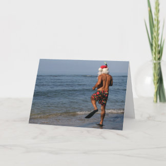 Santa Snorkels det Hawaii kortet Helgkort