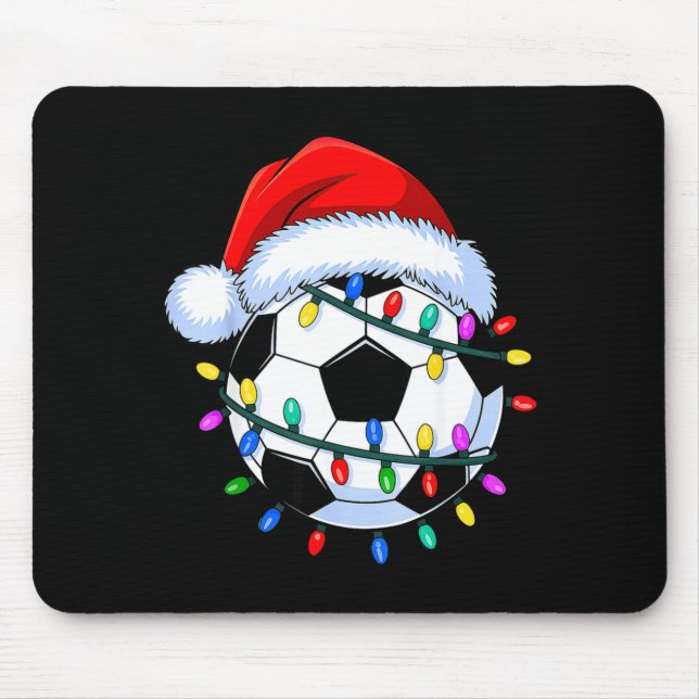 Santa Soccer Ball Christmas Soccer  Musmatta (Framsidan)