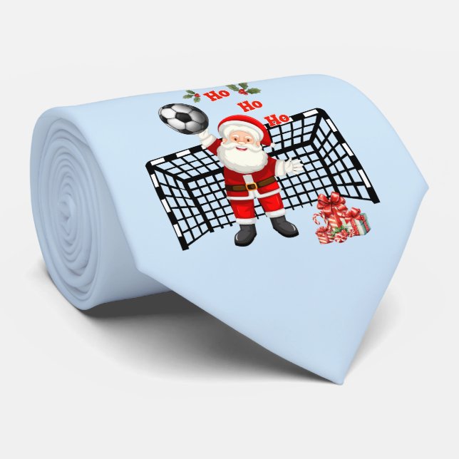 Santa Soccer Christmas Soccer Personalized Slips (Rullad)
