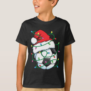 Santa Soccer Sports Boll Manar Boys jul Julafton L T Shirt