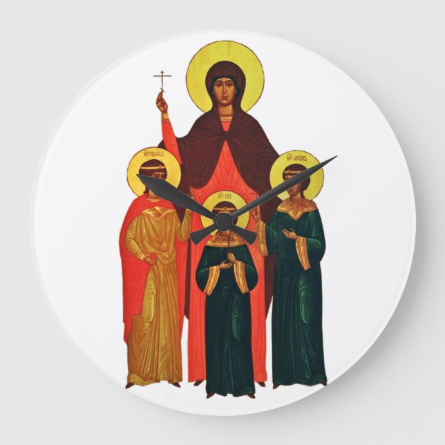 Santa Sofia och hennes döttrar De eviga dygderna Stor Klocka (Framsida)