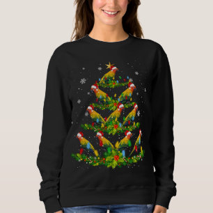 Santa Sol Conure Birds Julgran Ljus Santa T Shirt