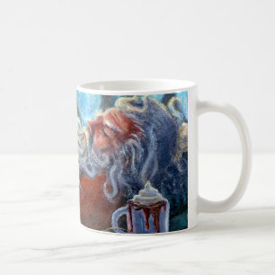 "Santa som ta sig en tupplur" muggen Kaffemugg