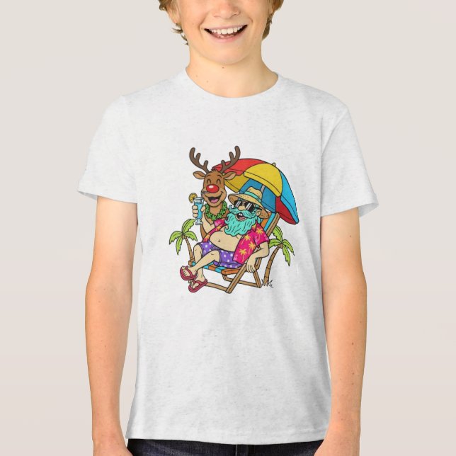Santa sommar t shirt (Framsida)