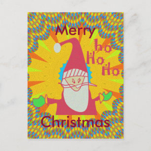 Santa Speciell Hohoho! Hakuna Matata oljemålning Helg Vykort