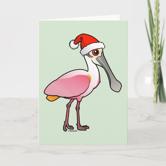 Santa Spoony Helgkort (Framsida)