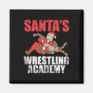 Santa Sport Brottningsring Kamp Kvävning Kran Desi Magnet