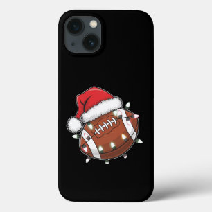 Santa Sport Jul Amerikansk Fotboll Älskare