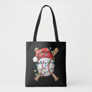 Santa Sports Julbasebollspelare Tygkasse
