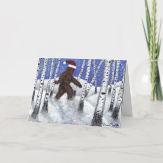 Santa Squach Helgkort