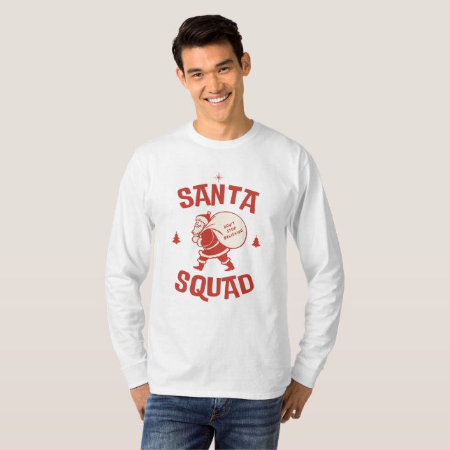 Santa Squad Chronicles T Shirt (Hel framsida)