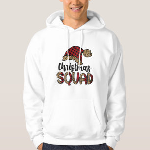Santa Squad - Julfyrkantsfamiljen Matching Paja Hoodie