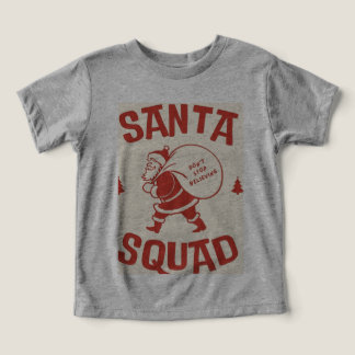 SANTA SQUADE IN RED FÄRG DISIGN ON T SHIRT