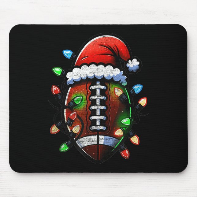 Santa Srts Design For Men Boys Football Player Chr Musmatta (Framsidan)