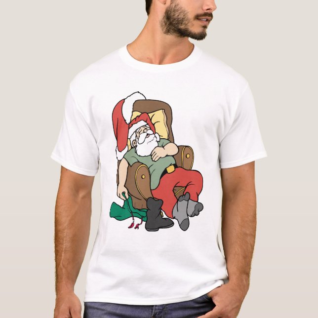 Santa Ssov T Shirt (Framsida)