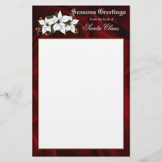 Santa Stationary Letterhead (Framsida)
