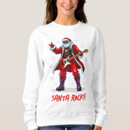 Santa Sten! Funny Jultomten som spelar gitarr T Shirt