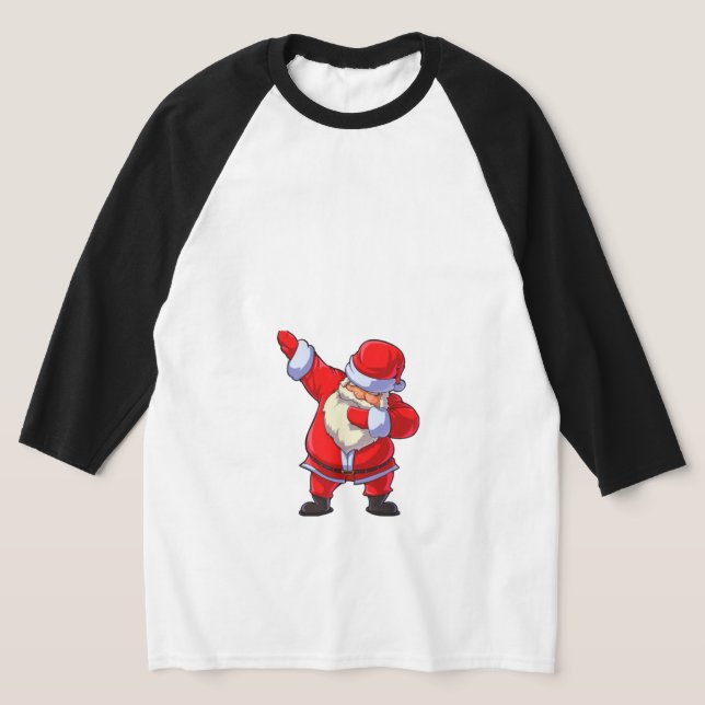 Santa Sten T Shirt (Laydown)