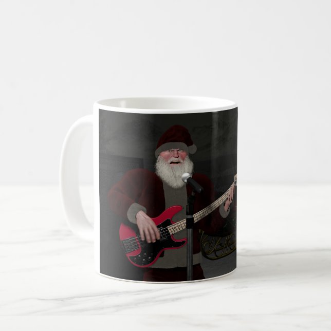 Santa Sten vid jul Kaffemugg (Framsida vänster)
