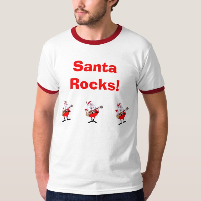 Santa stenar! t-shirt (Framsida)
