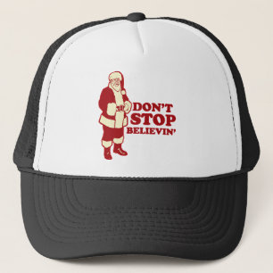 Santa stoppar inte Believin Truckerkeps