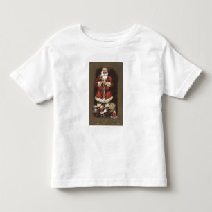 Santa stoppningstrumpa med nötknäpparen t-shirt