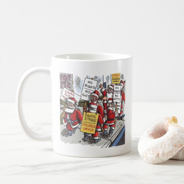 Santa Strejka mugg (Med munk)