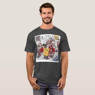 Santa Strike herr T-shirt i kol