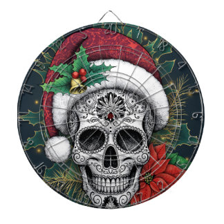 Santa Sugar Skull Darttavla