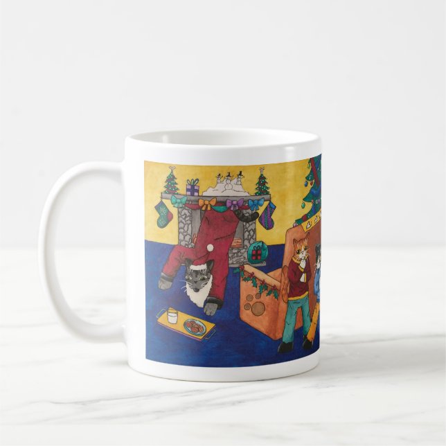 Santa Surprise Kaffemugg (Vänster)