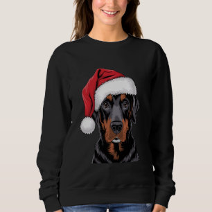 Santa Svart lab jul Hund Labrador Älskare Lab T Shirt
