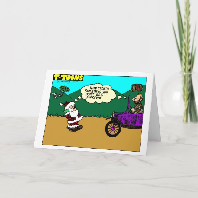 Santa T Helgkort (Framsida)