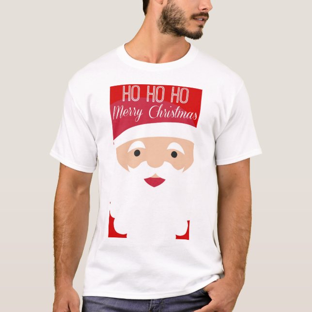 Santa T-tröja Tee (Framsida)