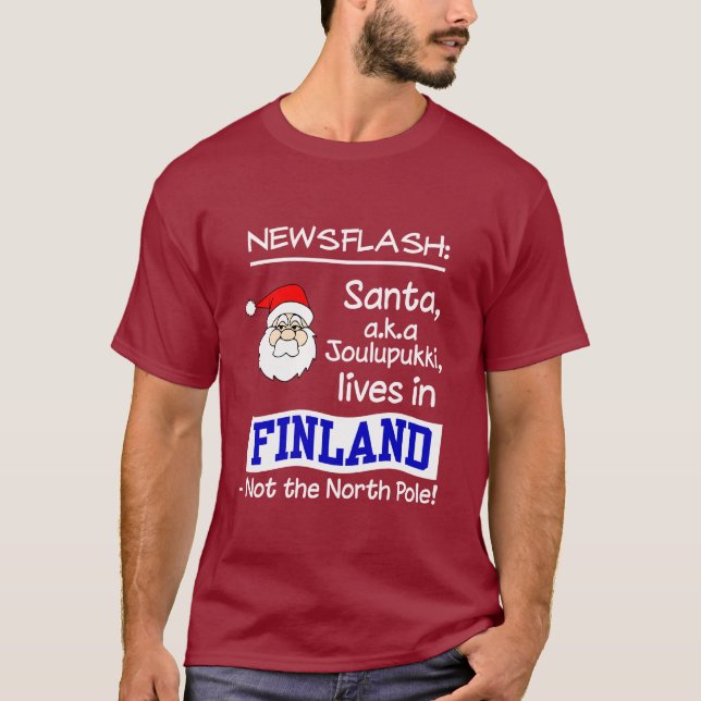 Santa T-tröja Tröja (Framsida)