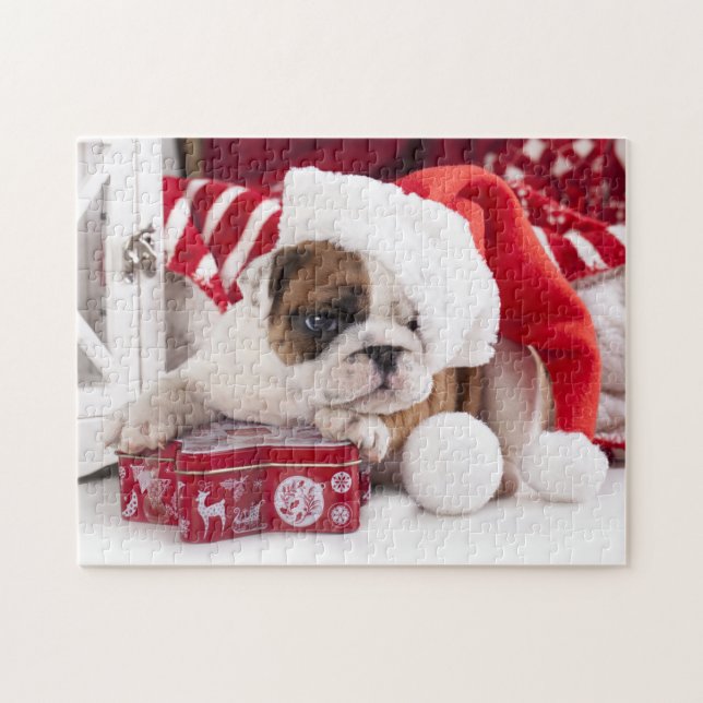 Santa tafsar 11x14 pussel (Horisontell)