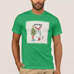 Santa tafsar den renkatten t shirt