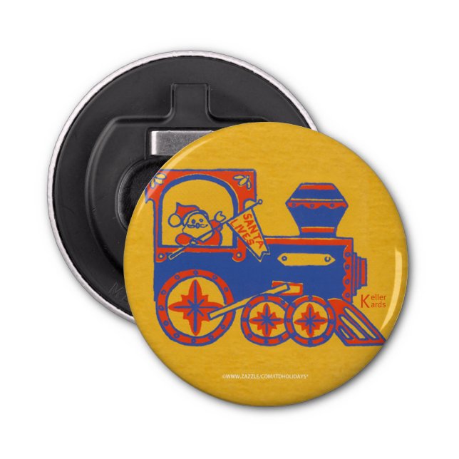 Santa Tåg Flasköppnare (Framsidan)