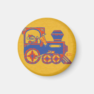 Santa Tåg Magnet