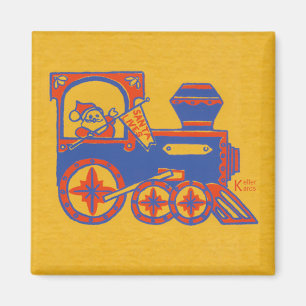 Santa Tåg Magnet