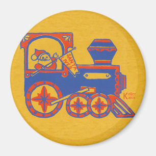 Santa Tåg Magnet
